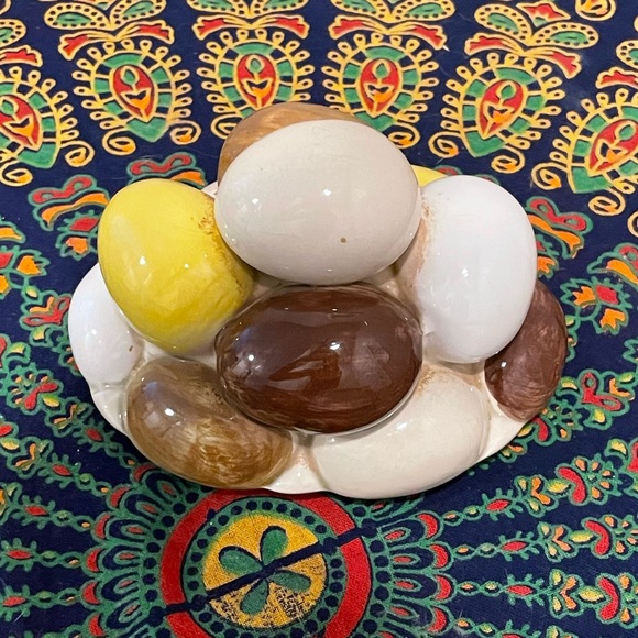 Vintage Armbee made in Japan ceramic egg basket with lid. EUC!! - Picture 16 of 16